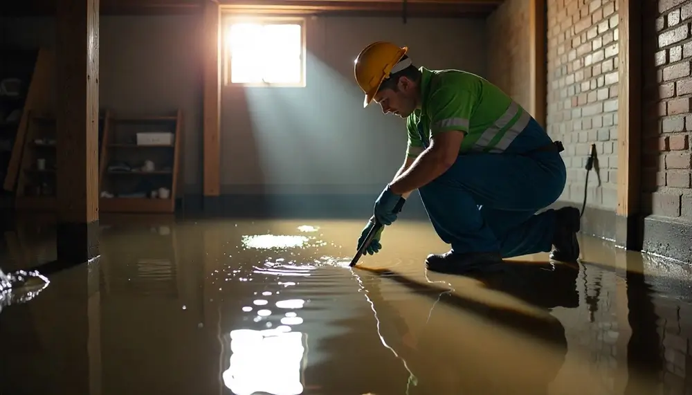 Professional water damage restoration services in Spring Valley, WI